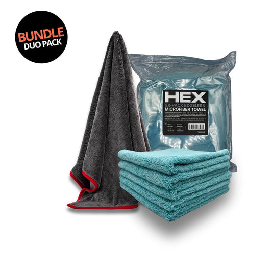 Bundle: Toalla Secado 600 gsm + 5 Paños Multiuso