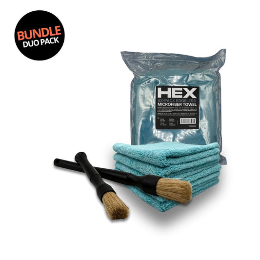 Bundle: 5 Paños Multiuso + 2 Pinceles