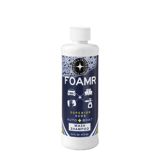 Shampoo Collinite No. 83 Foamr para lavar el auto con método de dos baldes
